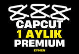 ⭐CAPCUT 1 AYLIK PREMİUM HESAP [GARANTİLİ]⭐