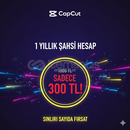 CAPCUT 1 YILLIK ŞAHSİ HESAP