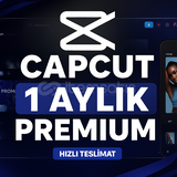 CapCut Pro | 1 Ay Premium 1 Yıllık Premuim