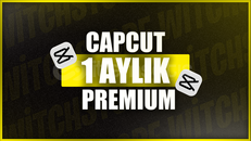 ⭐ CapCut Pro 1 Aylık ⭐
