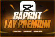 ⭐Capcut 1 AY Premium | Garanti⭐