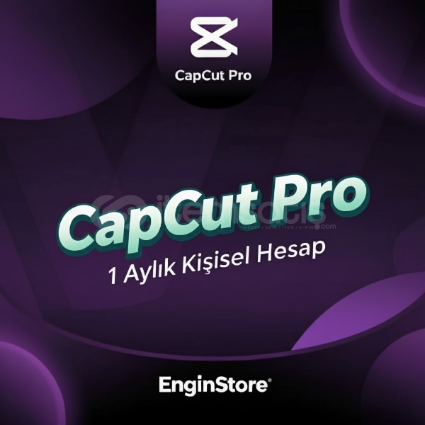 CapCut Pro 1 Aylık Kişisel (iOS, Android, PC)  CapCut Pro 1 Aylık Kişisel (iOS, Android, PC)