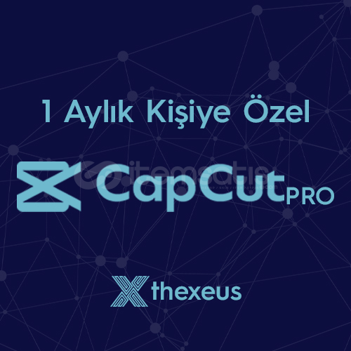 Capcut PRO 1 Aylık Kişiye Özel Capcut PRO 1 Aylık Kişiye Özel