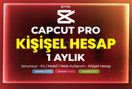 Capcut Pro 1 Aylık | Kişiye Özel Hesap | Garantİ