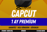 ⭐CAPCUT PRO 1 AYLIK PREMIUM + Garanti⭐⭐