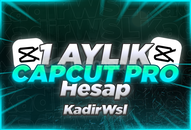 ⭐CAPCUT PRO 1 AYLIK PREMIUM + GARANTİ⭐