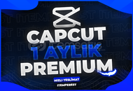 ⭐CapCut Pro 1 Aylık Premium +Garanti