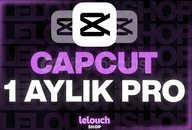 Capcut Pro 1 Aylık Premium + Garanti