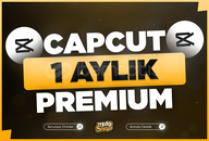 ✨ Capcut Pro 1 Aylık Premium + Garanti✨