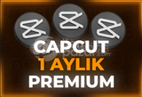 ⭐Capcut Pro 1 Aylık Premium | Garantili ✅