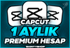 ⭐1 Aylık Capcut Pro/Premium | Garantili!✅