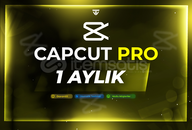 Capcut Pro 1 Aylık Premium | Garantili