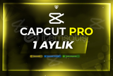 Capcut Pro 1 Aylık Premium | Garantili