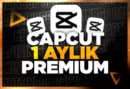 ⚡Capcut Pro 1 Aylık Premium + Garantili