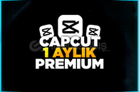 ⚡Capcut Pro 1 Aylık Premium + Garantili