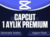 CapCut Pro 1 Aylık Premium [Sorunsuz]