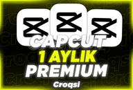 ⭐️Capcut Pro 1 Aylık Premium ✅+ Sorunsuz
