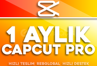 ⭐⚡CapCut Pro ❤️ 1 Aylık Sorunsuz Premium⚡⭐