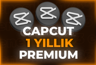 ⭐Capcut Pro 1 Yıllık Premium | Garantili ✅