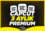 Capcut Pro 3 Aylık Premium + Garanti