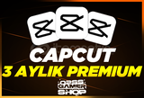 Capcut Pro 3 Aylık Premium + Garanti