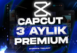 Capcut Pro 3 Aylık Premium Garanti + Destek