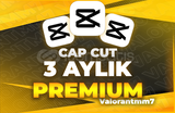 ⭐Capcut Pro 3 Aylık Premium | Garantili ✅