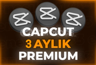 ⭐Capcut Pro 3 Aylık Premium | Garantili ✅