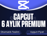 CapCut Pro 6 Aylık Premium [Sorunsuz]