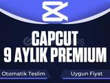 CapCut Pro 9 Aylık Premium [Sorunsuz]