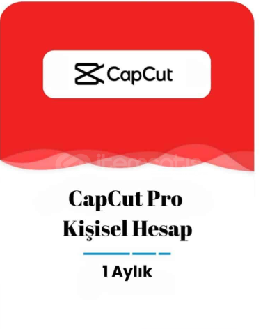 CapCut Pro Kişisel Hesap (1 Aylık) CapCut Pro Kişisel Hesap (1 Aylık)