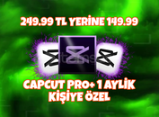 ⭐CAPCUT PRO KİŞİYE OZEL HESAP⭐