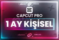⚡Capcut Pro PC-Mobil⭐ KİŞİSEL [1 AY]