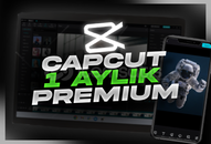 ⚡ CAPCUT PRO PREMİUM ⚡ 1 AYLIK ⚡ Garanti 