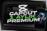 ⚡ CAPCUT PRO PREMİUM ⚡ 1 AYLIK ⚡ OTO TESLİM 