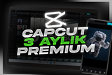 ⚡ CAPCUT PRO PREMİUM ⚡ 3 AYLIK ⚡ OTO TESLİM