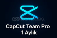 CapCut Team Pro – 1 Aylık Abonelik