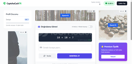 CaptchacashTR | Türkçe Captcha Kazanç Scripti
