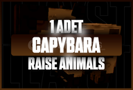 ⭐ Capybara | Raise Animals