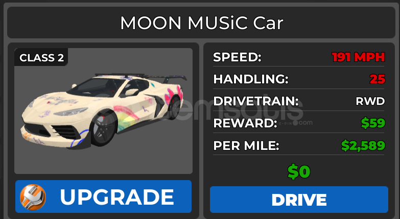 CAR DEALERSHIP LIMITED EDITION MOON MUSIC CAR CAR DEALERSHIP LIMITED EDITION MOON MUSIC CAR
