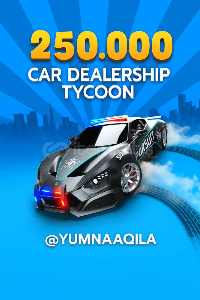 CAR DEALERSHIP TYCOON 250K CASH CAR DEALERSHIP TYCOON 250K CASH