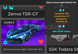 Car Dealership Tycoon Zenvo Aurora colllecter 