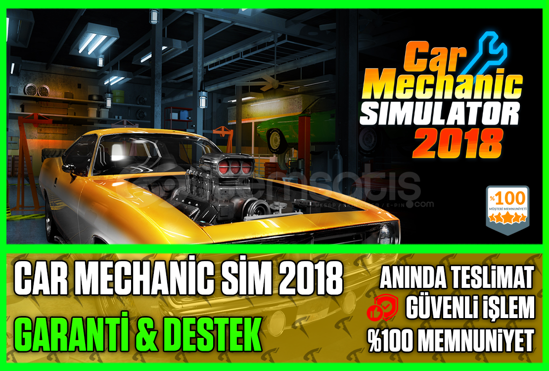 ⭐️☘️Car Mechanic Simulator 2018❤️Garanti❤️ ⭐️☘️Car Mechanic Simulator 2018❤️Garanti❤️
