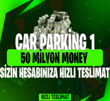 ⭐⭐Car parking 1 50k MONEY⭐⭐