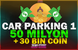 ⭐ CAR PARKING 1 ⭐ 50M PARA + 30K COİN ⭐