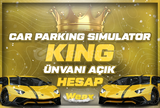 Car parking 1 KİNG ünvanına sahip hesap