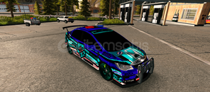 Car parking 10 Cizimli Araba Biri hız hîleli