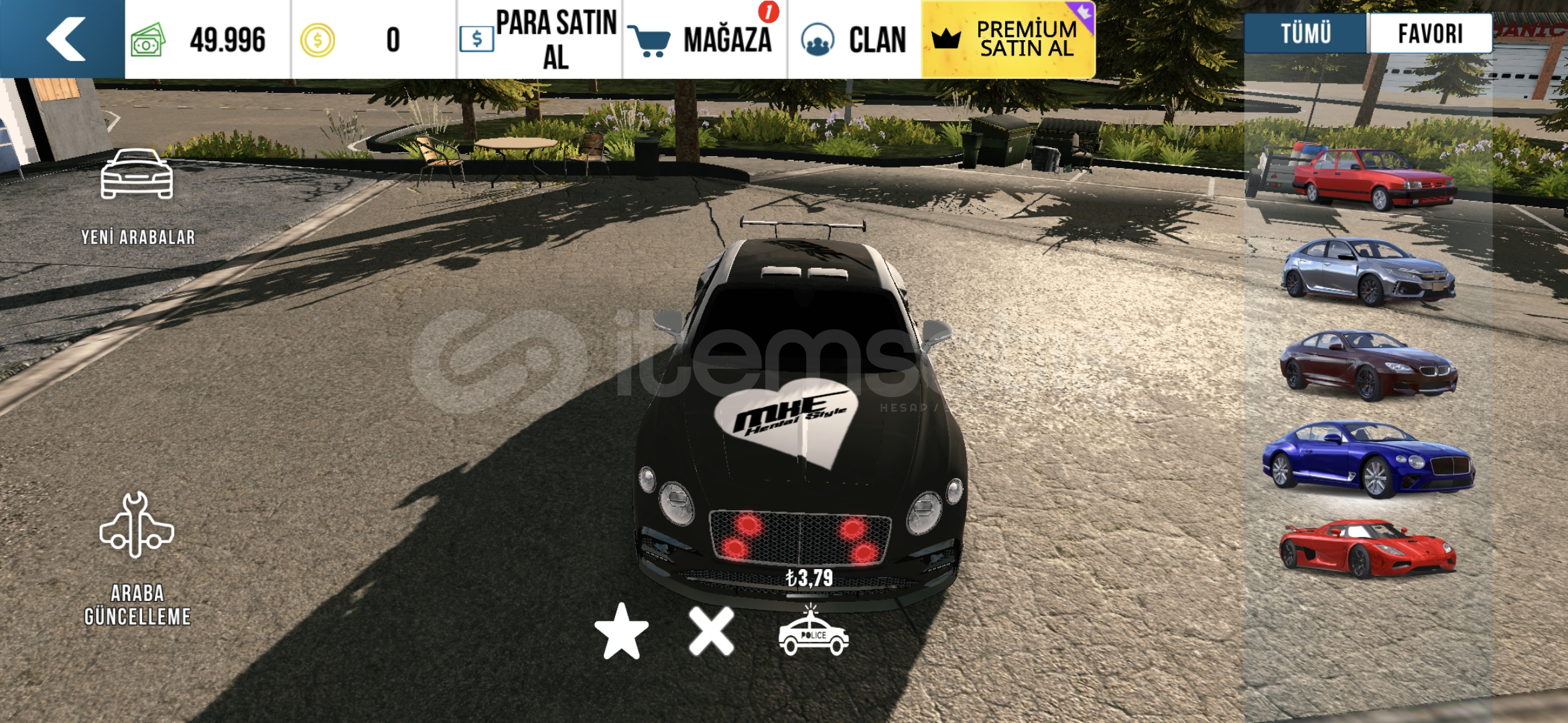 Car parking 18+ çizimli bentley Car parking 18+ çizimli bentley