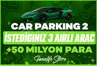 ⭐️Car Parking 2 / 3 İstediğiniz Airlı Araç +50⭐️ ⭐️Car Parking 2 / 3 İstediğiniz Airlı Araç +50⭐️