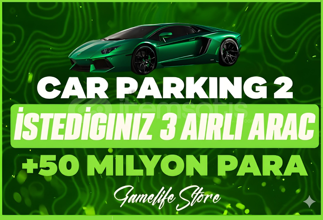 ⭐️Car Parking 2 / 3 İstediğiniz Airlı Araç +50⭐️ ⭐️Car Parking 2 / 3 İstediğiniz Airlı Araç +50⭐️